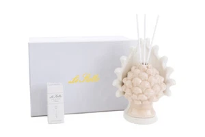 Profumatore pigna in ceramica colorata con astuccio h 15cm le stelle ngl 095 - Foto 1 di 3