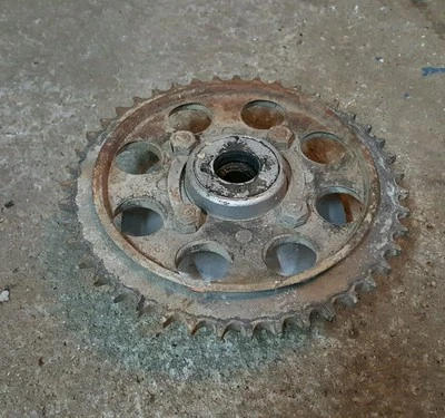1978 Honda CB750F rear wheel SPROCKET CB 750F CB750 750 Super Sport F chain - Image 1 of 4