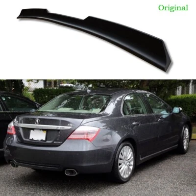 Flat Black 284VC Rear Duckbill Trunk Spoiler Wing Fits 2009~2012 Acura RL Sedan - Image 1 of 4