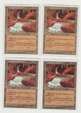 Underground River X4 MTG 5th EditionEnglish