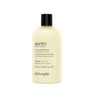 New&Sealed Philosophy Purity Made Simple One-step Facial Cleanser 16 fl oz - Picture 1 of 3