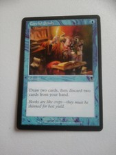 Magic the gathering Card. Careful Study. Odyssey. Sorcery