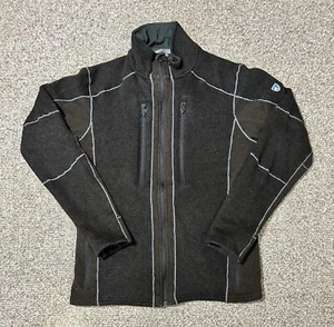 Kuhl Interceptr Fleece Jacket Men’s M Brown Full Zip Casual Zippers 3115 - Picture 1 of 11