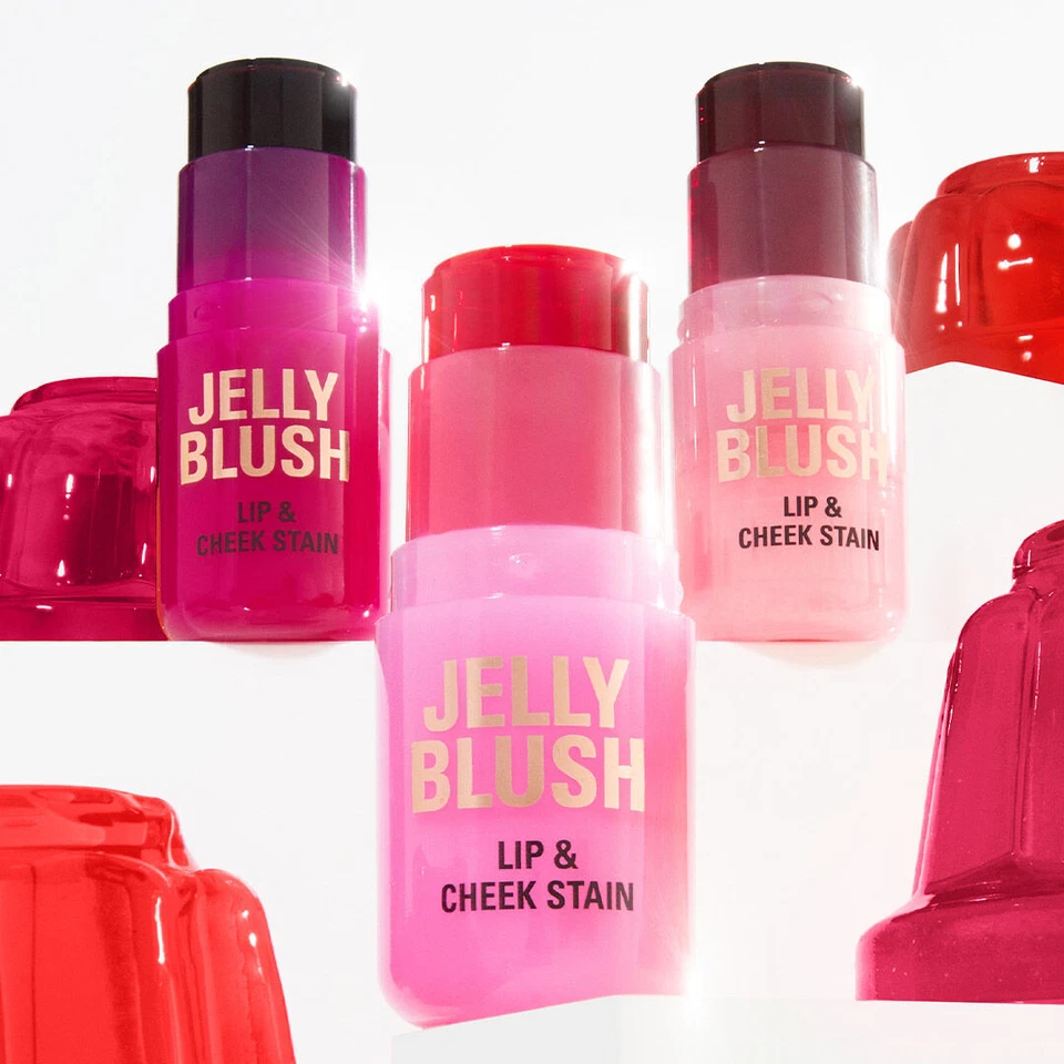 MAKEUP REVOLUTION Jelly Blush Stick Lip and Cheek Stain - Milk Water Tint NEW IN - Image 1 of 1