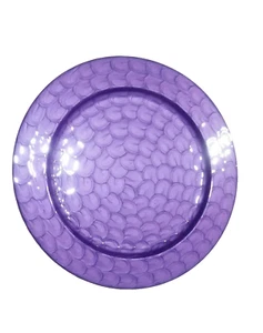 Praisedeco Metal 13" charger plate set of six-Purple charger plate - Picture 1 of 2