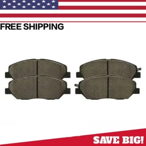 For Hyundai Entourage Santa Fe XL Kia Sedona Borrego Front Ceramic Brake Pad Kit - Picture 1 of 8