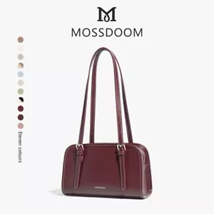 MOSSDOOM Bolso de Hombro Bolso Sencillo para Mujer Rojo - Imagen 1 de 7