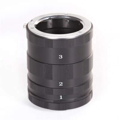 Macro Extension Tube Ring For Micro M4/3 Panasonic Lumix Olympus OM-D GH4 EPL7 - Image 1 of 4