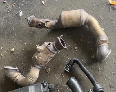 2007 BMW 335I N54 Stock Downpipes OEM - Image 1 of 3