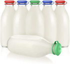Milktopz - 6 X 100% Leakproof, Airtight, Reusable Silicone Milk Bottle Tops For