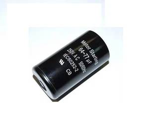 MOTOR / COMPRESSOR RUN START CAPACITOR 64-77 µF UF MICROFARAD 220V 240V 250V - Foto 1 di 1