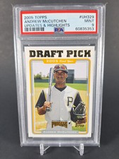 Andrew McCutchen 2005 Topps Updates & Highlights #UH329 PSA 9 Rookie RC