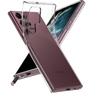 Custodia telefono trasparente in silicone per Samsung Galaxy S22 S21 S20 FE Plus Ultra 5G