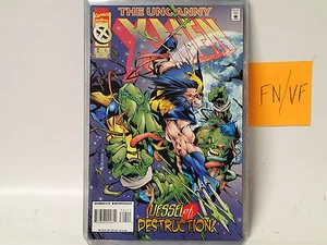 UNCANNY X-MEN #324 Marvel Comics 1995 FN/VF Wolverine vs Vessel - Imagen 1 de 2