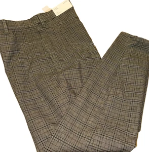 American Eagle pants womens 16 plaid Super Hi-rise jegging gray plaid NWT $49.95 - Picture 1 of 21