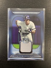 2011 TOPPS BASEBALL SERIES 2 YANKEES RICKEY HENDERSON TOPPS 60 RELIC