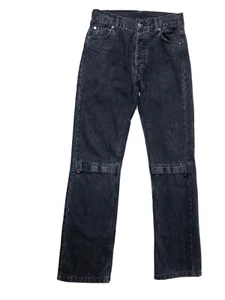 Dainese City Bikers Mens Jeans Black Rinse Denim Size 30 *No Armor Incl* VGC - Picture 1 of 11