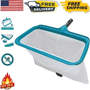 Professional Heavy-Duty Swimming Pool Net with 14" Deep Mesh for Debris Removal - Picture 1 of 11