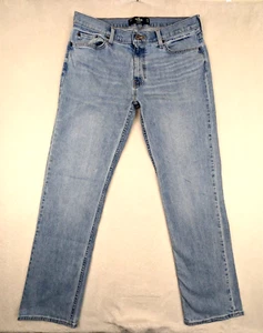 Hollister men sz 34/34 Jeans Straight Leg stretchy 1099 - Picture 1 of 6