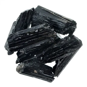 Pietre grezze di tormalina nera 18 libbre - grado 1 - da 2" a 2,5" avg - rocce grezze - Foto 1 di 3