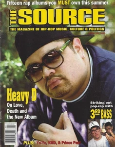 THE SOURCE MAGAZINE - HEAVY D & 3RD BASS ISSUE # 23 - COLLECTOR'S ITEM - VINTAGE - Picture 1 of 11