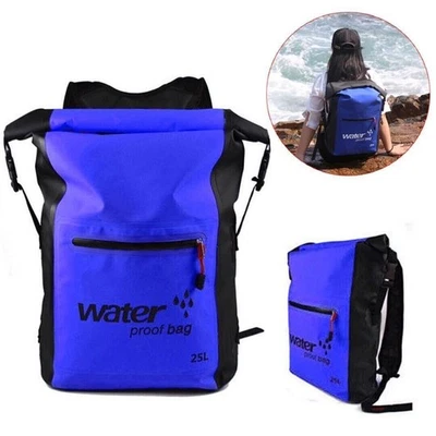 Wasserdicht Rucksack Backpack Trockentasche Seesack Trockenbeutel Sport NEU - Bild 1 von 4