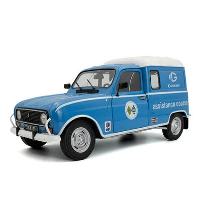Solido 1/18 Renault 4LF4 Gordini Service 1976 Blue Diecast Model Car S1802209 - Image 1 of 3