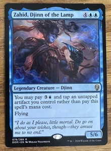 MTG Dominaria, Zahid, Djinn of the Lamp -- Light Played - Picture 1 of 2