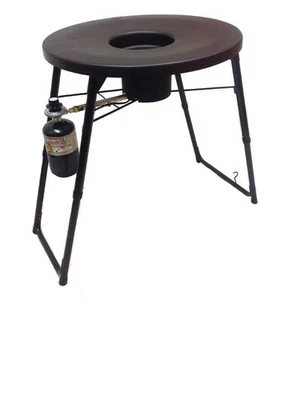 Fryin' Saucer Outdoor Portable Propane Deep Fryer, Camping Grill & More FS-1307 - Image 1 of 4