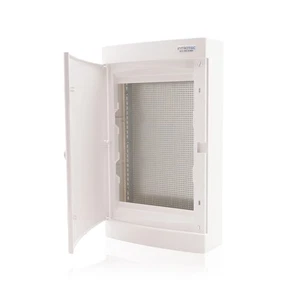 Kommunikationsverteiler Mediaverteiler in Weiß Aufputz 287x526x112 mm - Bild 1 von 9