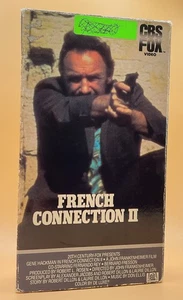 French Connection II 2 VHS 1975, 1985 CBS FOX Gene Hackman **Buy 2 Get 1 Free** - Picture 1 of 3