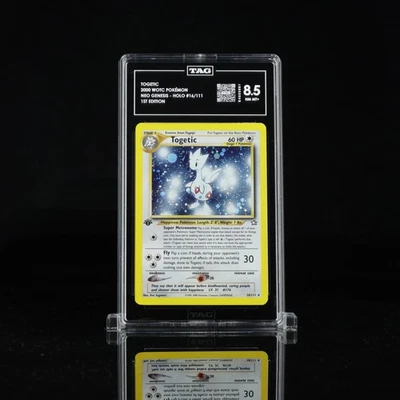 togetic neo genesis 1st edition holo tag 8.5 psa - Image 1 of 2