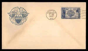 MayfairStamps US FDC 1937 Maryland Naval Academy First Day Cover aat_36573 - Picture 1 of 2