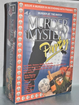 MURDER MYSTERY PARTY MURDER AT THE MATCH GAME FACTORY SEALED - Image 1 of 3