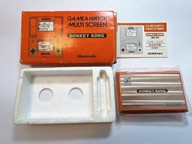 Nintendo Game & Watch Donkey Kong 1982 Multi Screen with BOX Retro console