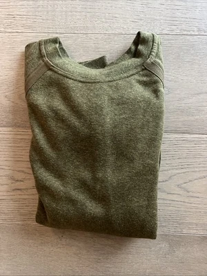 Sudadera para mujer Prana acogedora talla L verde oliva Foto 1 de 4
