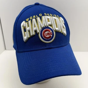 New Era 39 Thirty Chicago Cubs 2016 World Series Champions Stretch Fitted S-M - Picture 1 of 6
