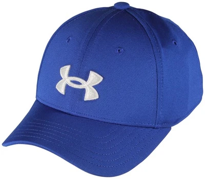 Under Armour Boy's Blitzing Hat - Royal / White - New - Image 1 of 2