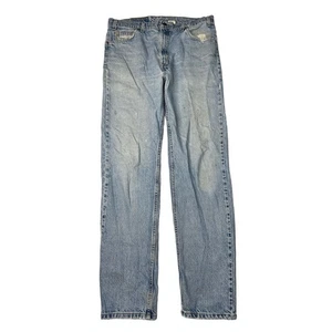 Jeans Levi’s De Colección Años 90 505 Calce Regular Pierna Recta Ligero Lavado a Piedra Para Hombres 36x34 - Imagen 1 de 10