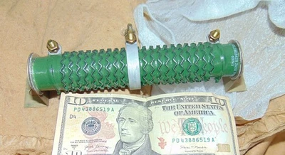 NEW WARD LEONARD RESISTOR ADJUSTABLE # 3000065-5 NSN: 5905-00-942-4733  # D1.1WL - Image 1 of 3