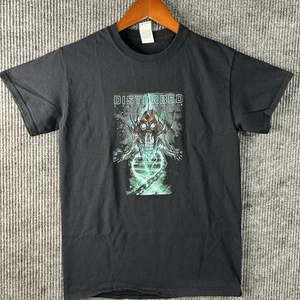 Disturbed Band T Shirt Boys Small Evolution Tour 2019 Black - Picture 1 of 17