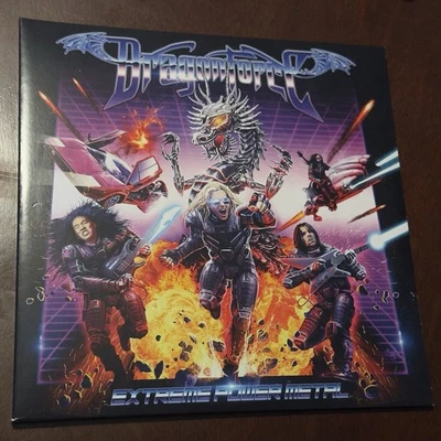 Dragonforce - Extreme Power Metal (Transparent Purple With Black Smoke Vinyl) - Image 1 of 4