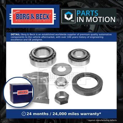 Kit de cojinete de rueda compatible con FIAT DUCATO 280, 290 2.0 trasero 85 a 94 calidad B&B nuevo Foto 1 de 4