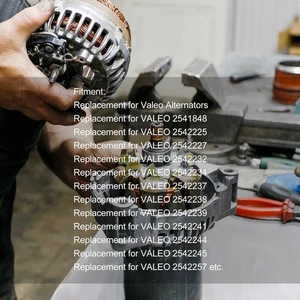 Alternator Slip Ring Brushes Set Generator Repair Kit 230090 Spare For  - Picture 1 of 12