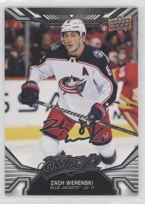2022-23 Upper Deck MVP Silver Script Zach Werenski #146 - Image 1 of 2