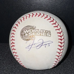 Frank Thomas Autographed Signed Official 2005 World Series Baseball JSA Cert - Picture 1 of 7