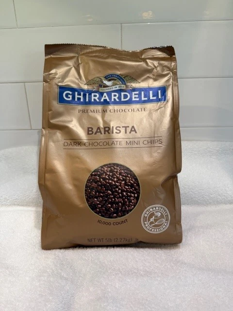 Ghirardelli Barista Dark Chocolate Mini Chips 5 lbs - Image 1 of 4