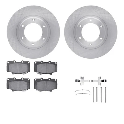 For Toyota Land Cruiser 93-97 R1 Concepts Front Brake Kit w Optimum Pads Foto 1 de 3
