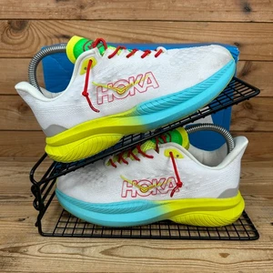 Scarpe da corsa Hoka One One da donna taglia UK 3,5 Mach 6 Ironman giovani bambini - Foto 1 di 13