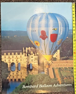 Póster Globo Aventuras Globo Aire Caliente Globo Europa 28"x22" Buddy Bombard Castle - Imagen 1 de 10